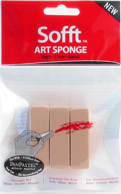 PAN PASTEL Sponge Bar - Flat (x3) - 61022 - Ditta 